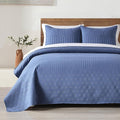 HORIMOTE HOME Denim Blue Twin Size Quilt Set by HORIMOTEHOME