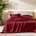 Love's cabin Satin Queen Sheets Set by Lovescabin