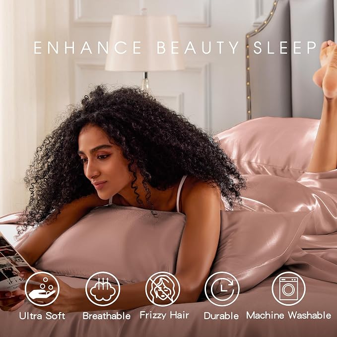FreshCulture Satin Sheets King Size - Image 7