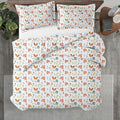 Kotton Culture 3 Pc California King Size Duvet Cover Set -100% Egyptian Cotton by KottonCulture