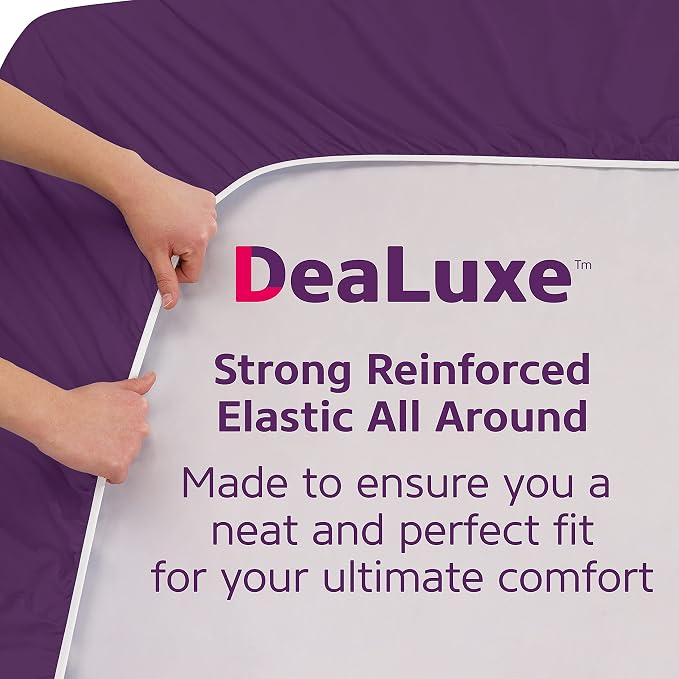 Queen Fitted Sheet Only Deep–Pocket – Extra Deep Pocket Queen Fitted Sheet – - Image 4