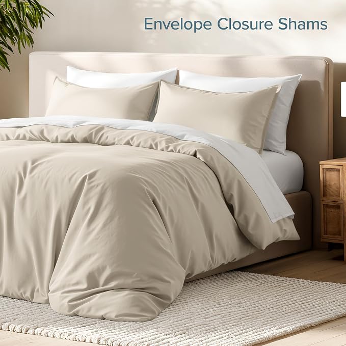 Bare Home Bedding Duvet Cover Queen Size - Image 4