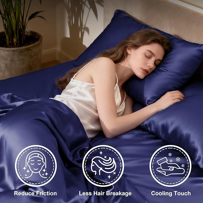 Love's cabin Satin Queen Sheets Set - Image 3