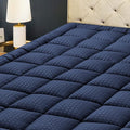 HYLEORY Twin XL Mattress Pad Quilted Fitted Mattress Protector Cooling Pillow by HYLEORY-YourBeddingExpert