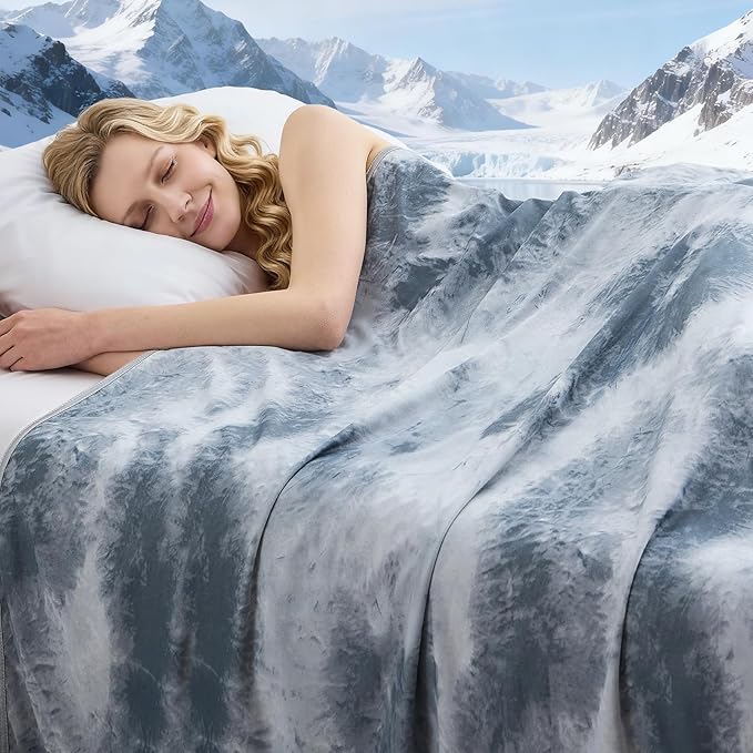 Cooling Blanket Twin Size, Cold Blanket by Qieryun