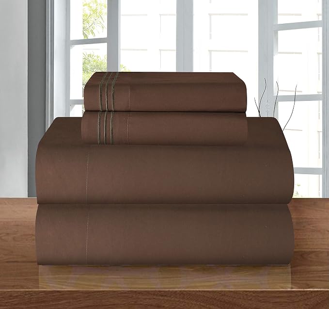 Elegant Comfort Luxury Soft 1500 Premier Egyptian 4-Piece Premium Hotel Quality - Image 2