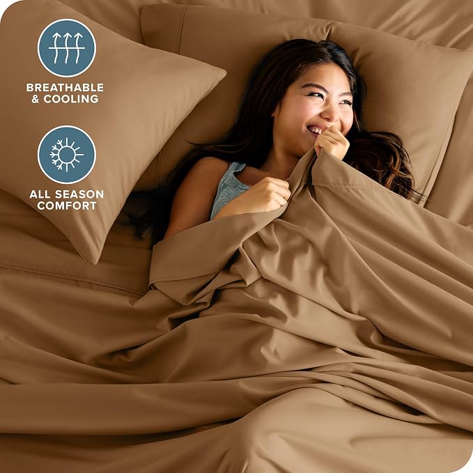 Bare Home California King Sheet Set - Image 3