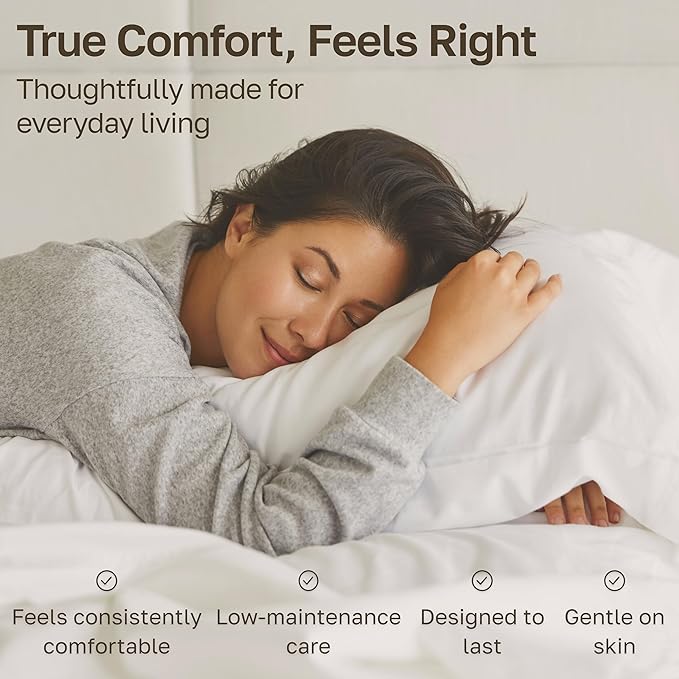 California Design Den 100% Cotton Sheet Set Queen, 600 Thread Count Sateen - Image 7