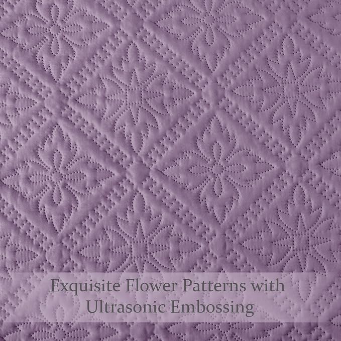 Exclusivo Mezcla Twin Quilt Bedding Set, Lightweight Soft Bedspreads Coverlets - Image 5
