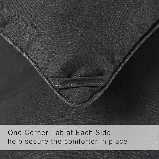 COHOME Premium King Size Comforter, All-Season Quilted Down Alternative Duvet - Image 4