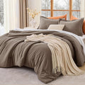 MUXHOMO King Size Comforter Set, All Season Ultra Soft Down Alternative Bedding by MUXHOMO