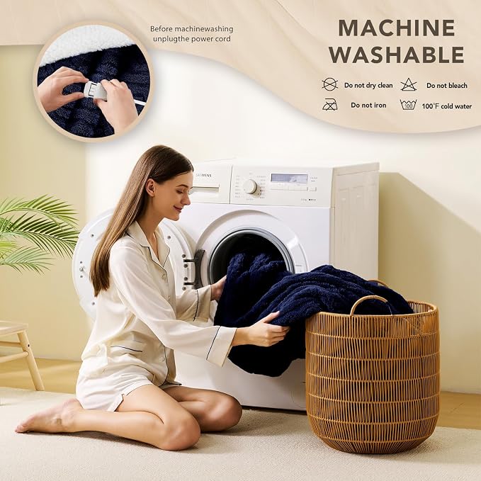 Homemate Electric Heated Blanket Queen - Image 6