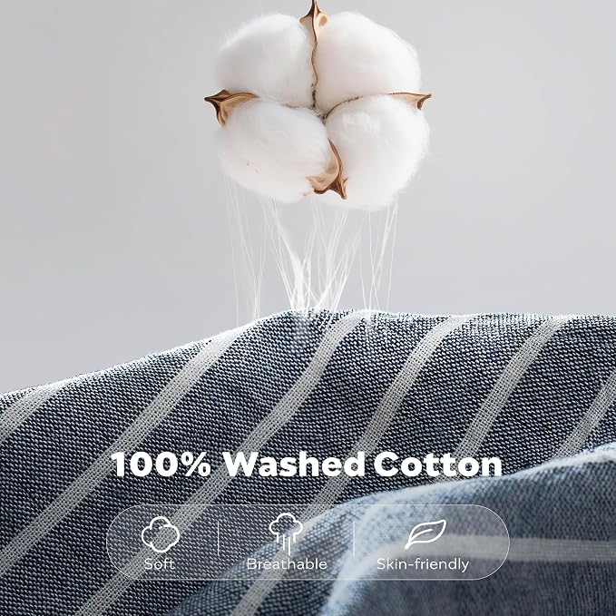 JELLYMONI Cotton Duvet Cover Queen Size - Image 2