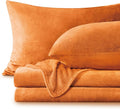BEDELITE Flannel Sheets King Size Burnt Orange by BEDELITE