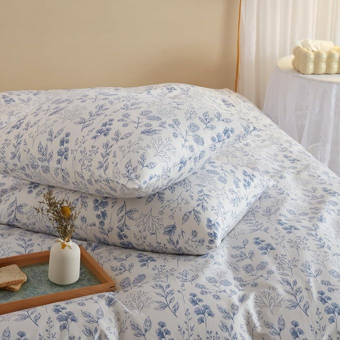 mixinni Blue Flowers Duvet Cover - Image 7