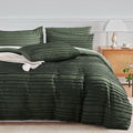 NEXHOME PRO Duvet Cover Queen, 3 Pieces Boho Tufted Duvet Cover Set, Soft and by NEXHOMEPRO