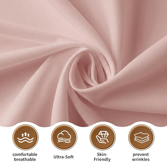 HBHLFZ Queen Flat Sheets Only 2 Pack - Image 5
