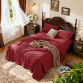 LBRO2M 1000 Thread Count 100% Egyptian Cotton Sheets Set California King Size by LBRO2MBedding