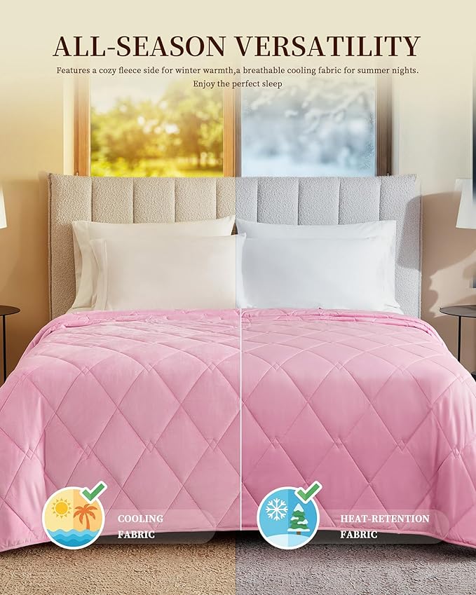 L'AGRATY Queen Size Weighted Blanket - Image 3