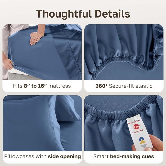 California Design Den King Size Sheet Set - Image 5