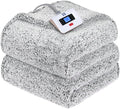 Sealy Electric Blanket Full Size, Soft Sherpa Heated Blanket Single Control by Sealy