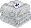 Sealy Electric Blanket Twin Size, Soft Sherpa Heated Blanket Single Control by Sealy