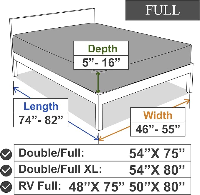 Stretch Full Fitted Sheet Only - Image 7