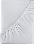 Royale Linens 400 Thread Count 100% American Grown Cotton Fitted Sheet Full Size by ROYALELINENS