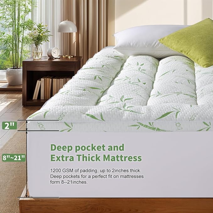 3 Inch Mattress Topper Queen Size - Image 7