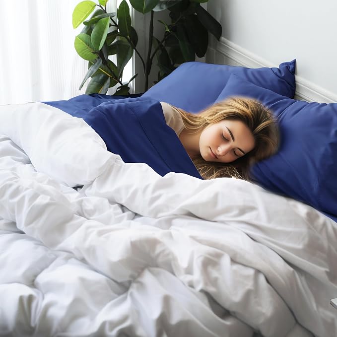 Bamboo Viscose Flat Sheets Only, Sateen Weave Twin Size Flat Sheet Only - Image 5