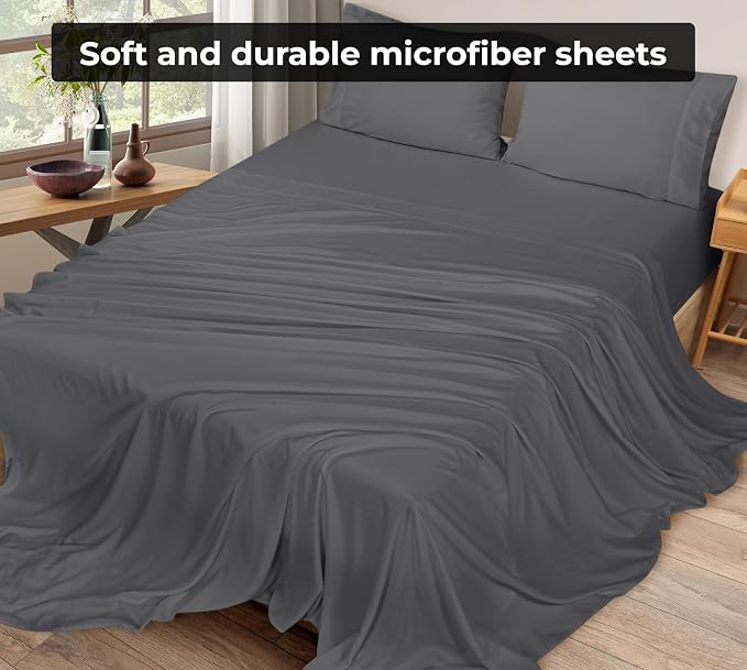 Royale Linens Queen Flat Sheet - Image 4