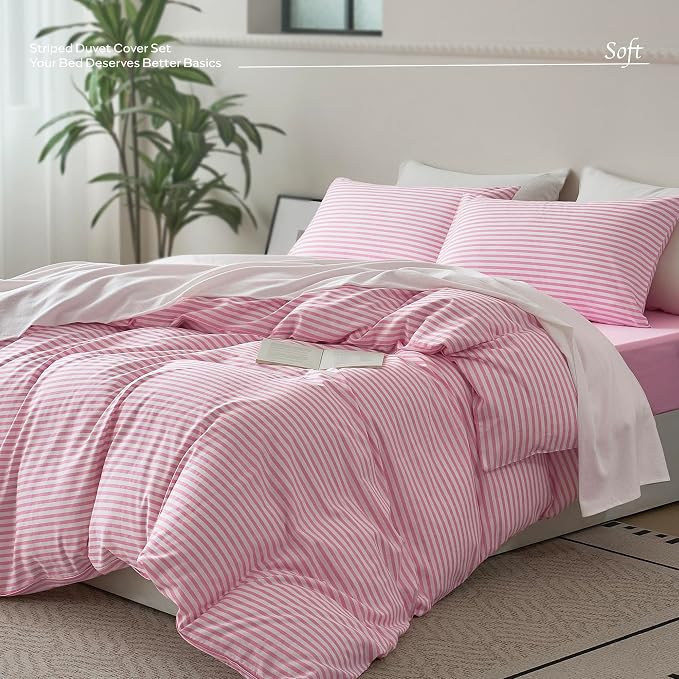 JELLYMONI King Duvet Cover Set, Cotton Duvet Cover 2 Pieces - Image 7