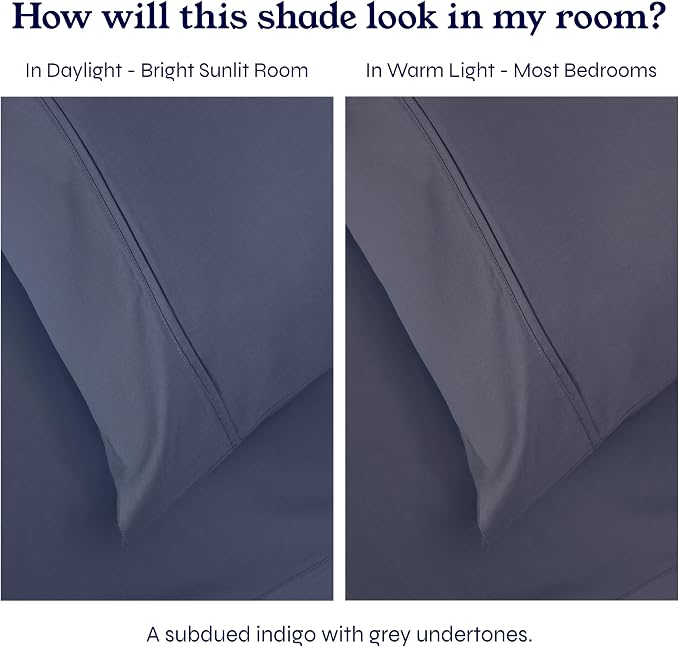 California Design Den California King Fitted Sheet Cotton, Deep Pocket 400 - Image 4