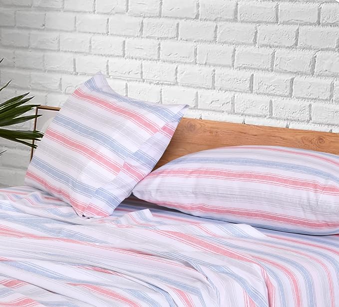 RUVANTI 100% Cotton Sheets – Queen Size Percale Bedding, Cooling & Breathable - Image 7