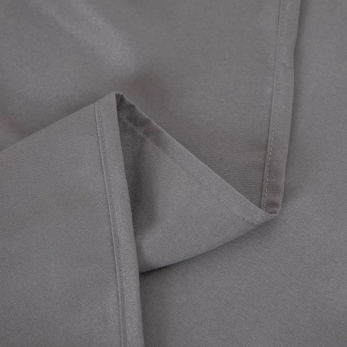 Queen Flat Sheet Only， 90x102Inch Dark Gray - Image 7