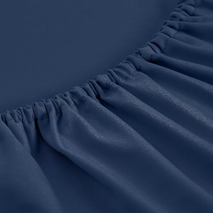 FreshCulture Twin Fitted Sheets, Bulk Pack of 6, Deep Pocket, Soft Microfiber - Image 2