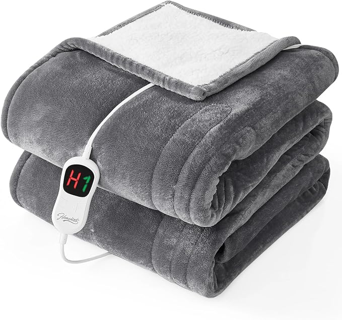 Homemate Electric Heated Blanket Full Size by Homemate