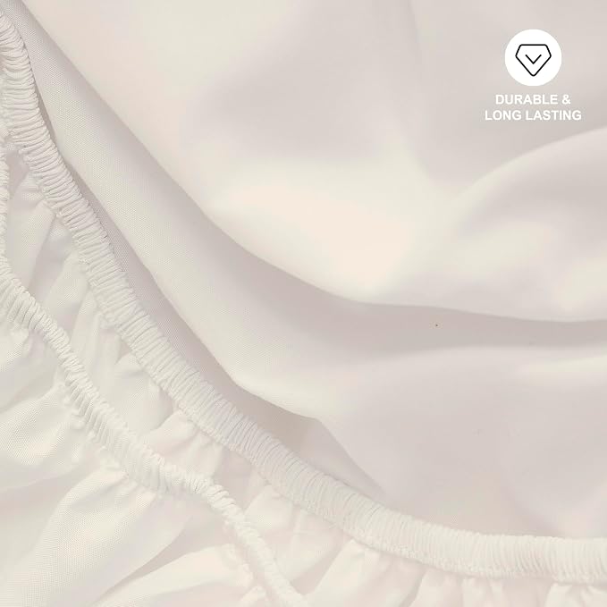 Hotella 100% Microfiber Full Size Fitted Sheet Only, Machine Washable and - Image 6