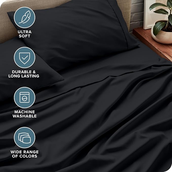Bare Home Full XL Sheet Set - Image 4