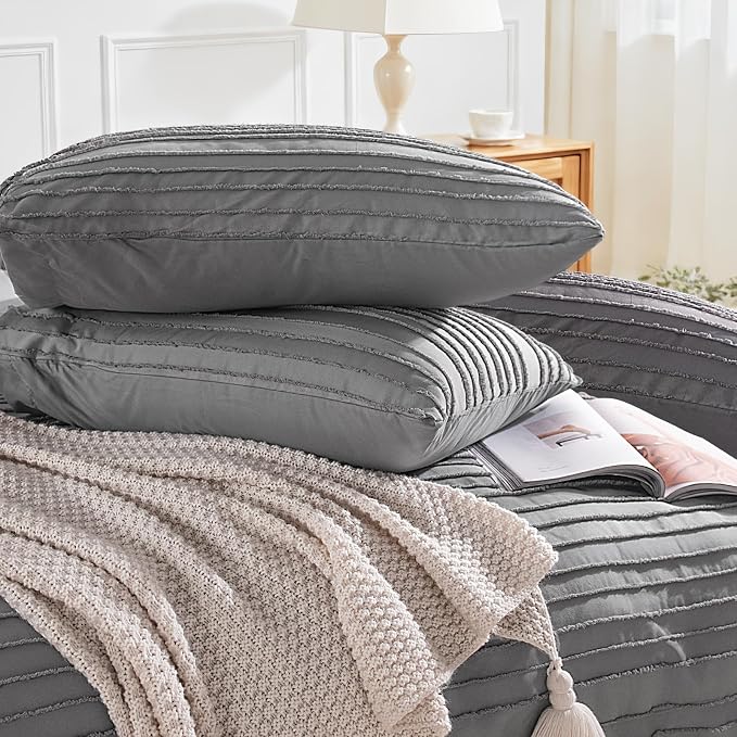NEXHOME PRO Duvet Cover Full, Soft and Lightweight 100% Washed Microfiber - Image 8