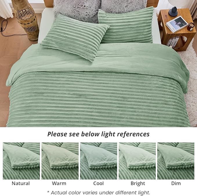 Sasttie Queen Comforter Set 3 Pieces - Image 9
