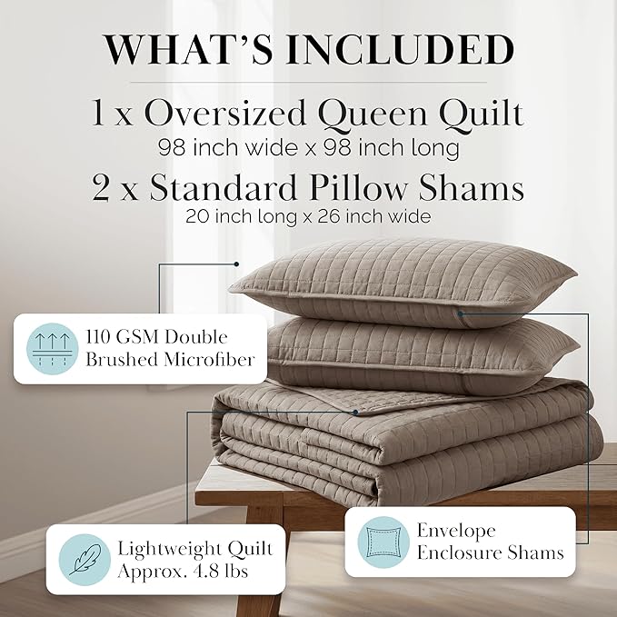 Southshore Fine Living, Inc. Quilts Full Size, Queen Size Quilt Bedding Set - Image 2
