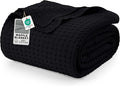 Utopia Bedding 100% Cotton Waffle Weave Blanket Twin Size by UTOPIABEDDING