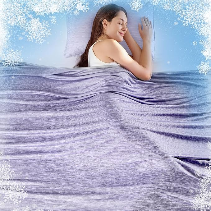 KMUSET Cooling Blanket Twin, Double Sided Summer Cooling Blankets by COZYBLANKETHappyHomeLife