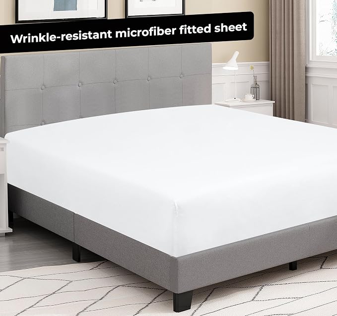 Royale Linens Fitted Sheet King - Image 8