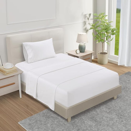 800 Thread Count 100% Egyptian Cotton Sateen Weave Twin XL Bed Sheets Set by CHATEAUHOMECOLLECTION