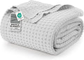 Utopia Bedding 100% Cotton Waffle Weave Blanket King Size by UTOPIABEDDING