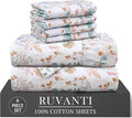 RUVANTI 6 Pcs Cotton Sheets by Ruvanti