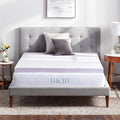 Lucid 3 Inch Lavender Memory Foam Mattress Topper, Twin XL Size – Essential Oil by Lucid