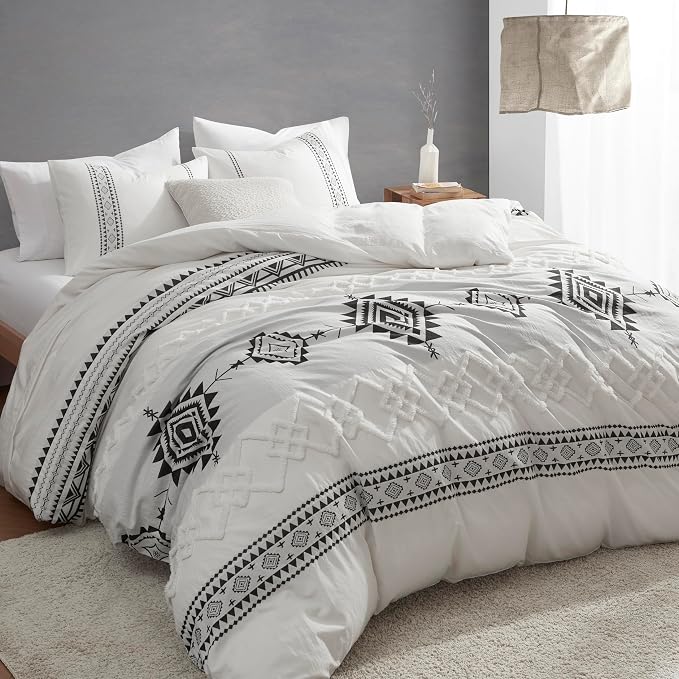 Oli Anderson Boho Duvet Cover Set Queen Size, Durable and Super Soft Duvet - Image 2